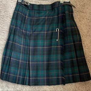 VINTAGE RALPH LAUREN PLAID SKIRT
